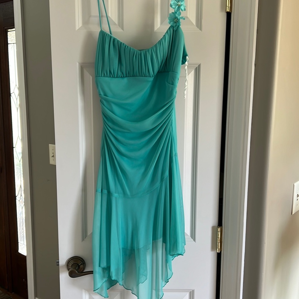 Turquoise dress. Size L